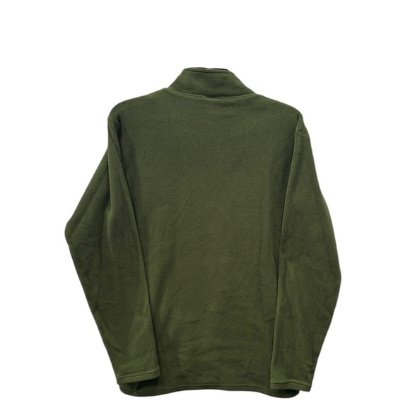 Kid’s Dark Green The North Face Half Zippered Fleece- size XL - Picture 2 of 7